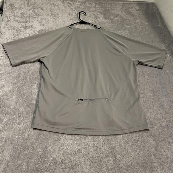 Fox Racing Shirt Mens 2XL Gray Performance Zip Pocket MTB Cycling Jersey XXL - Picture 7 of 9